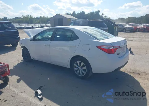 2016 Toyota Corolla Le из США, поврежденный, VIN 2T1BURHE0GC513721